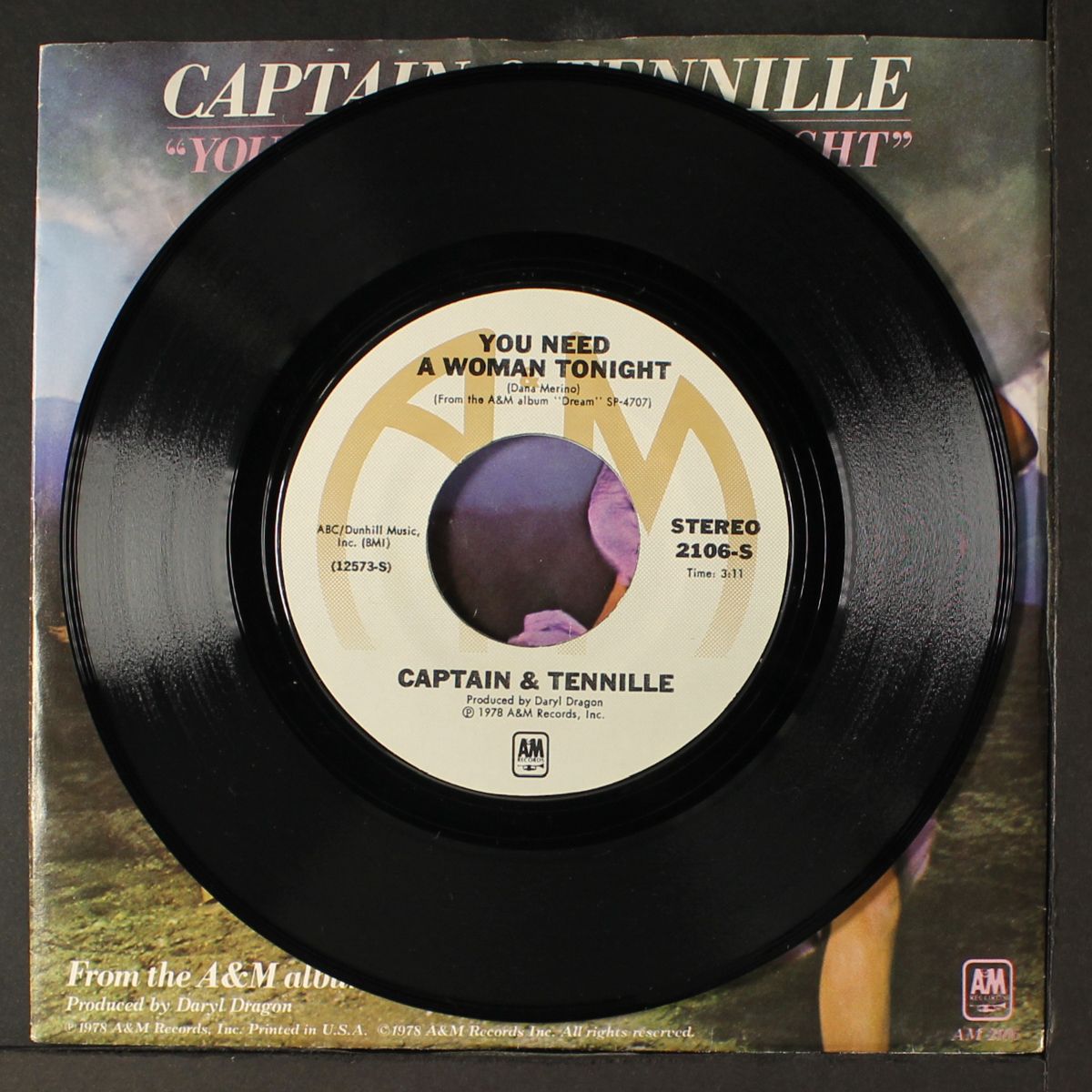 you need a woman tonight / love me like a baby by CAPTAIN & TENNILLE