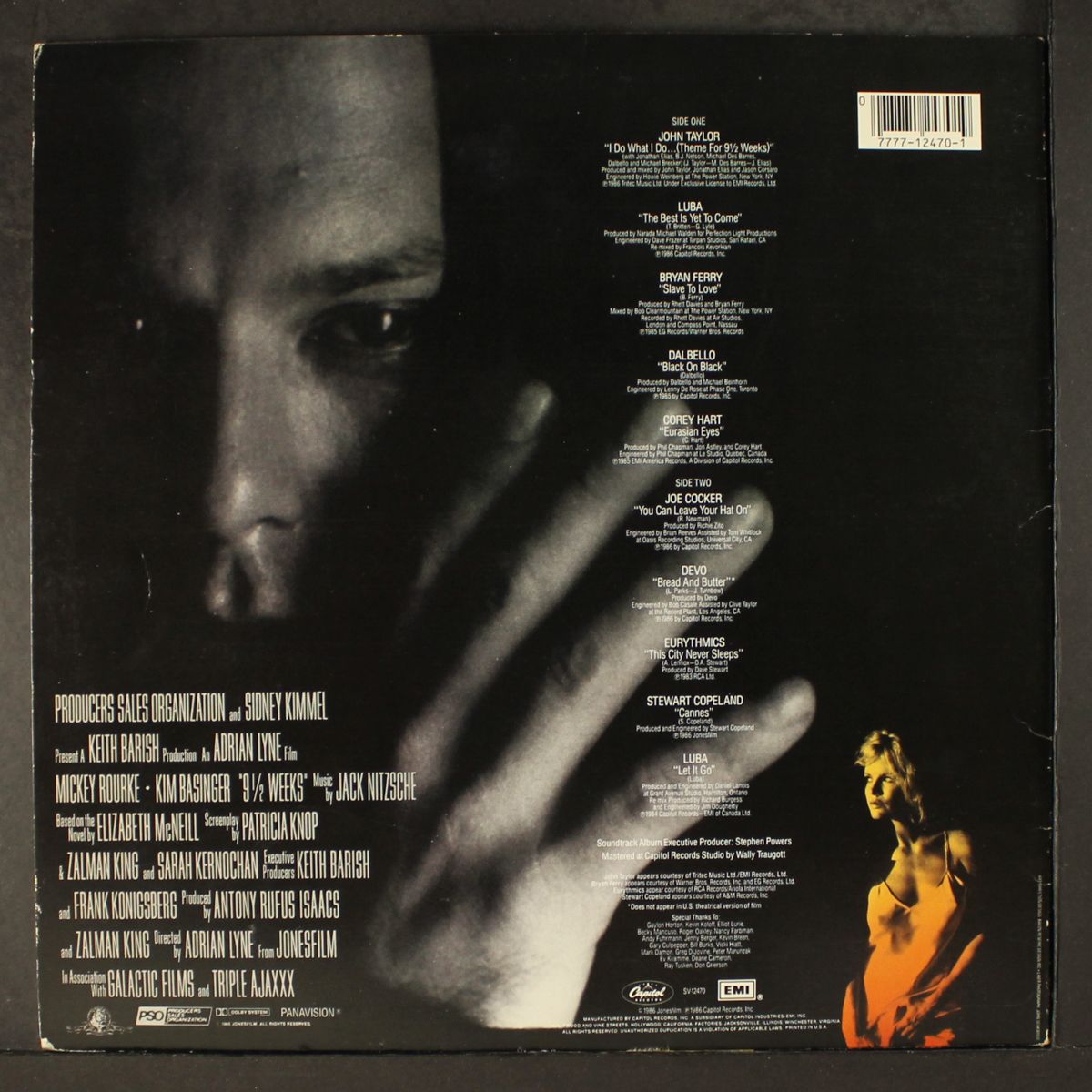 9 1/2 weeks by SOUNDTRACK