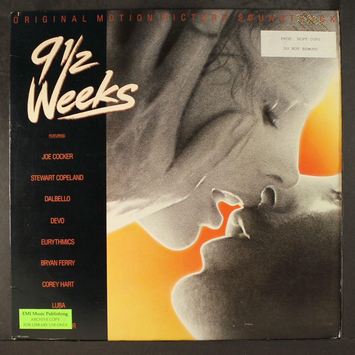 9 1/2 weeks by SOUNDTRACK