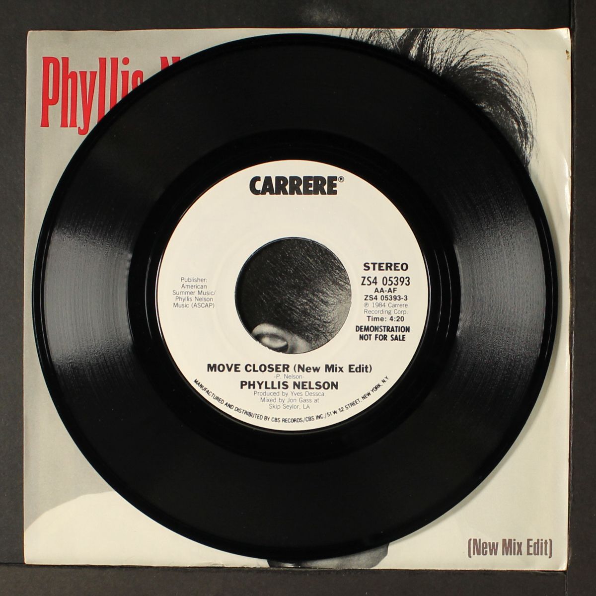 move closer (new mix edit) / same by PHYLLIS NELSON