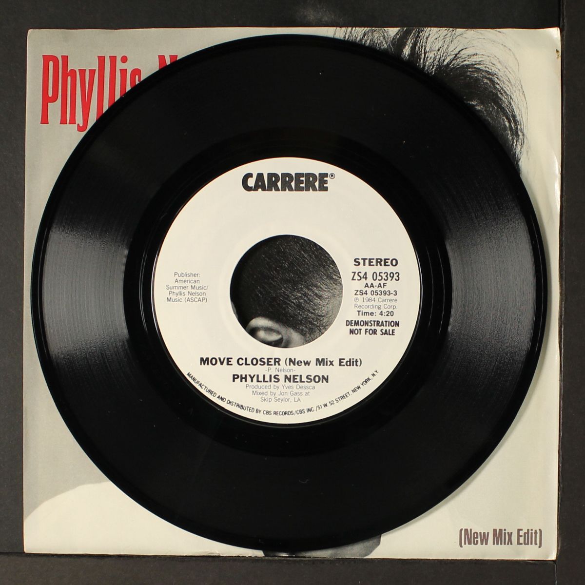 move closer (new mix edit) / same by PHYLLIS NELSON