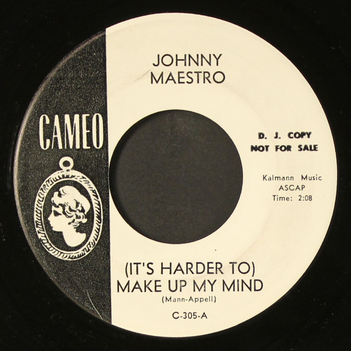 make up my mind / lean on me by JOHNNY MAESTRO
