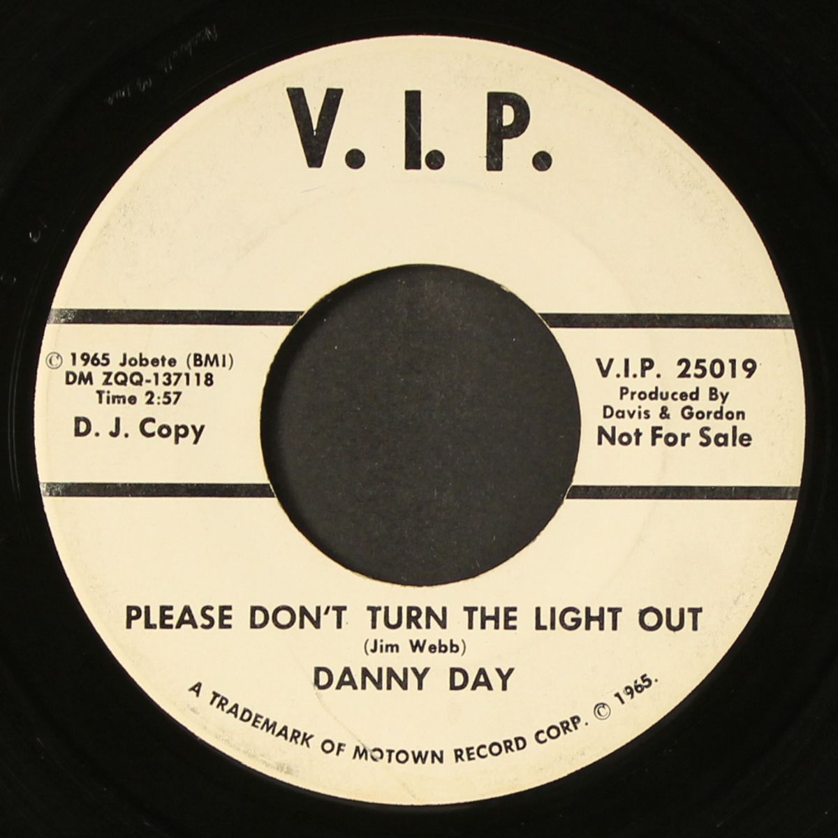 this time last summer / please don't turn the lights out by DANNY DAY