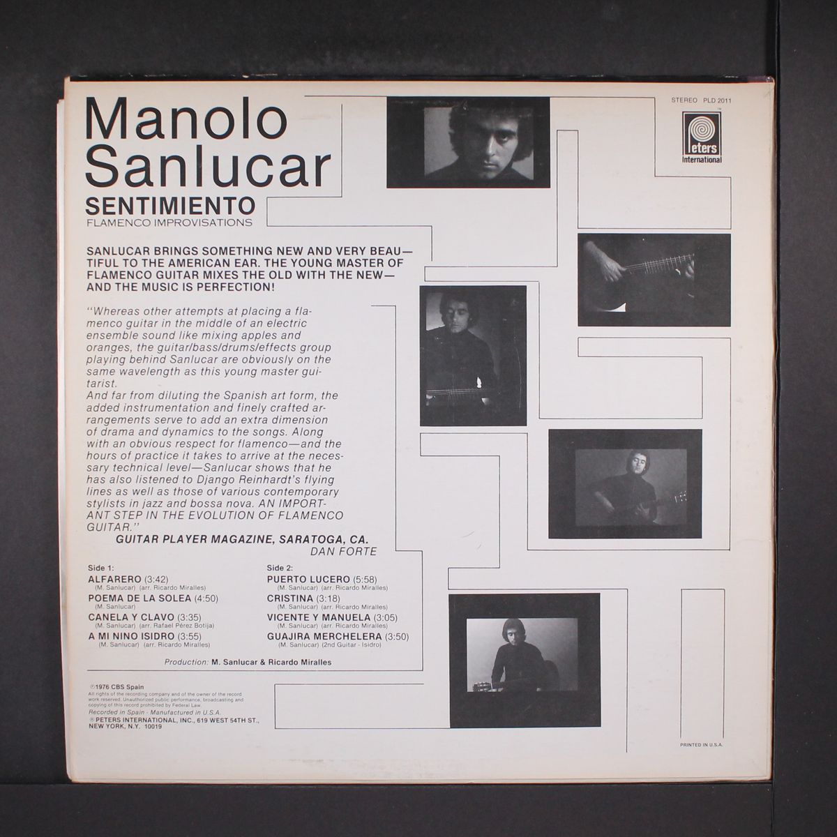 sentimiento by MANOLO SANLUCAR
