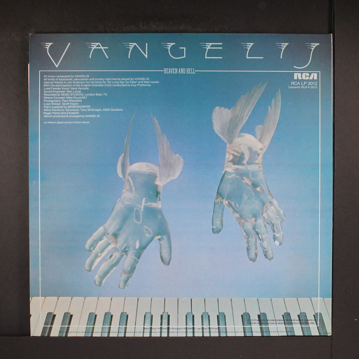 heaven and hell by VANGELIS