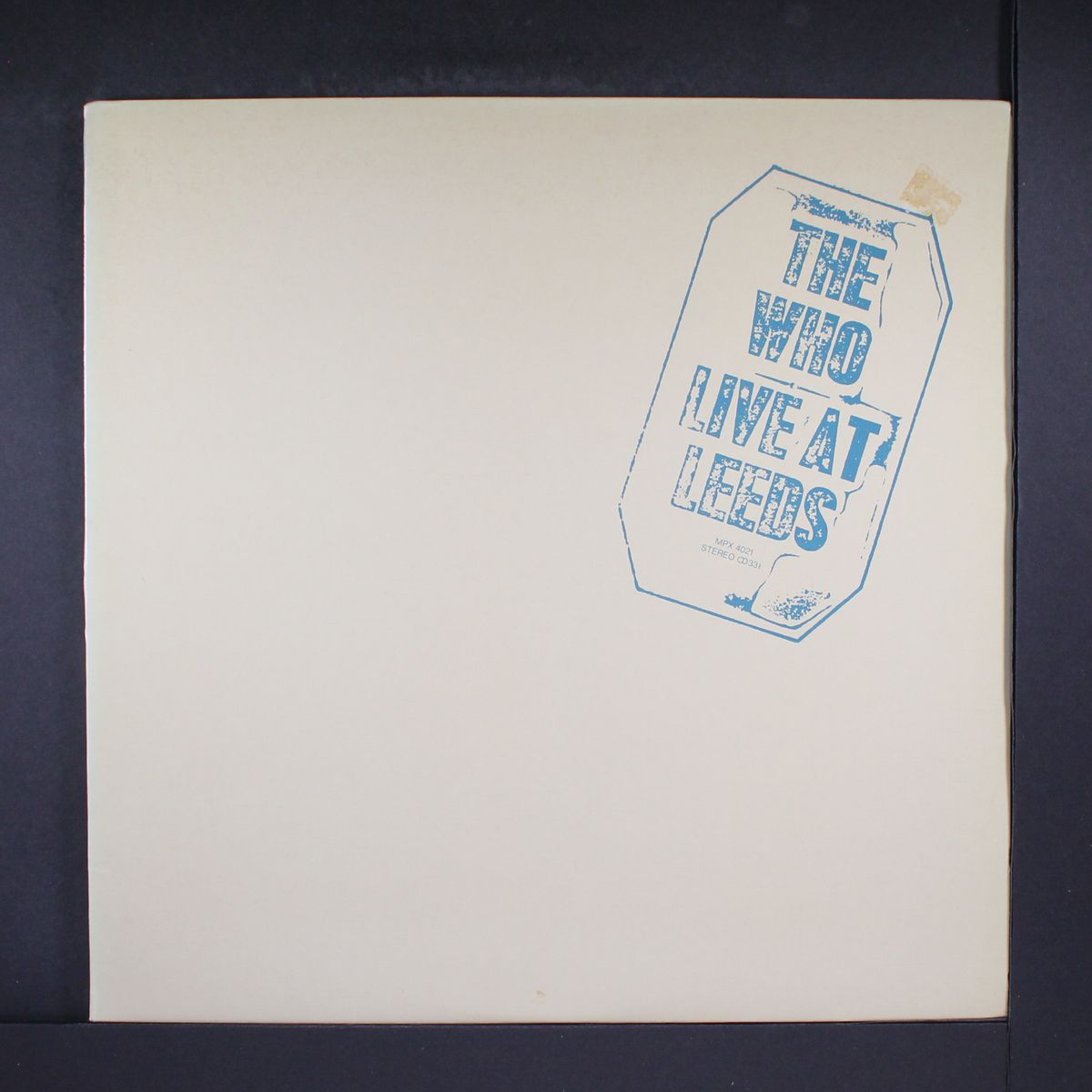 live at leeds by WHO