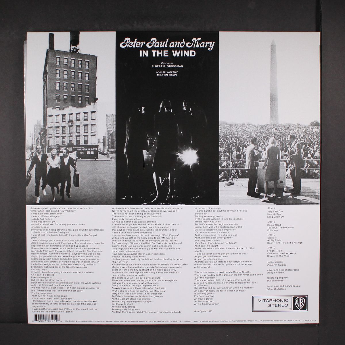 in the wind by PETER, PAUL & MARY