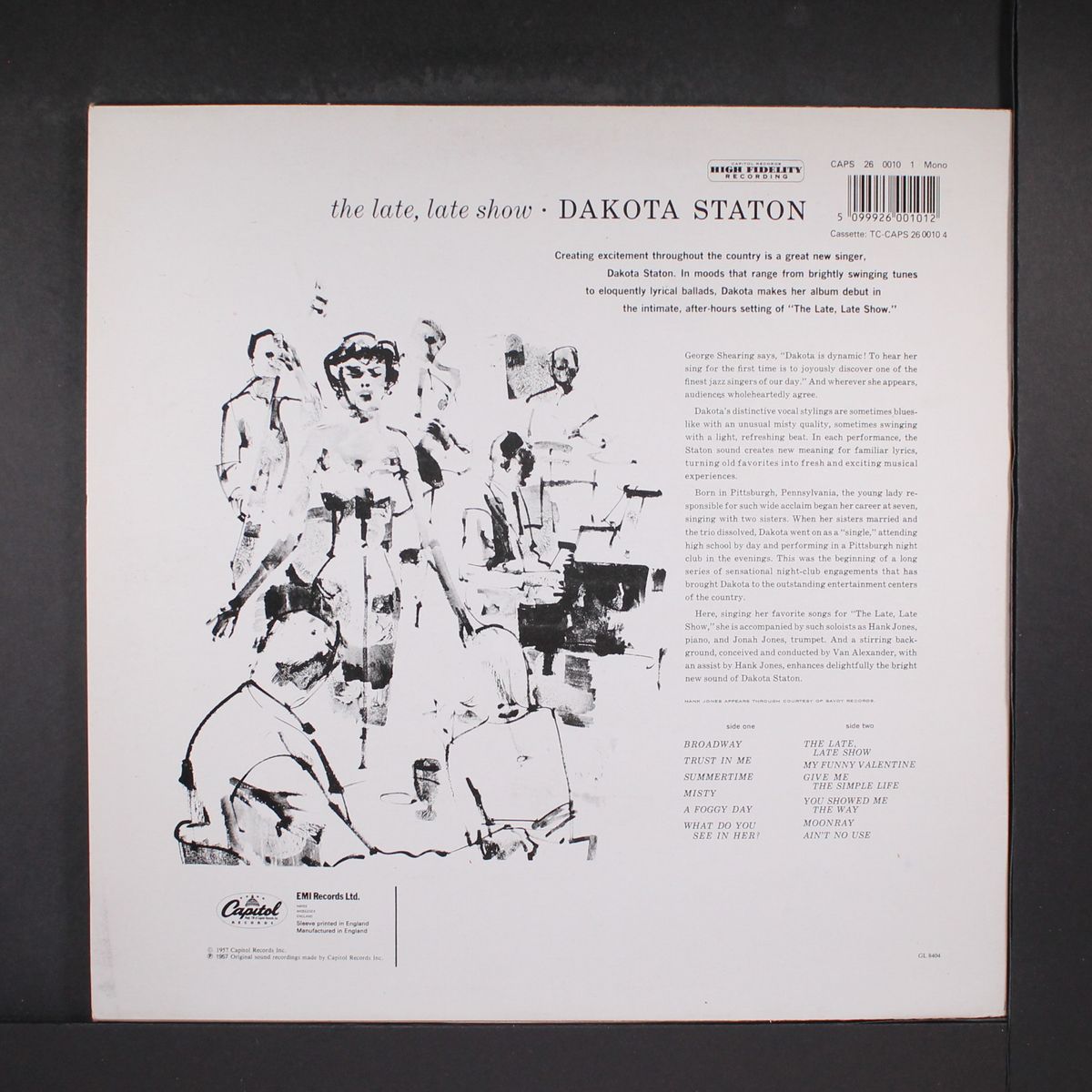the late late show by DAKOTA STATON