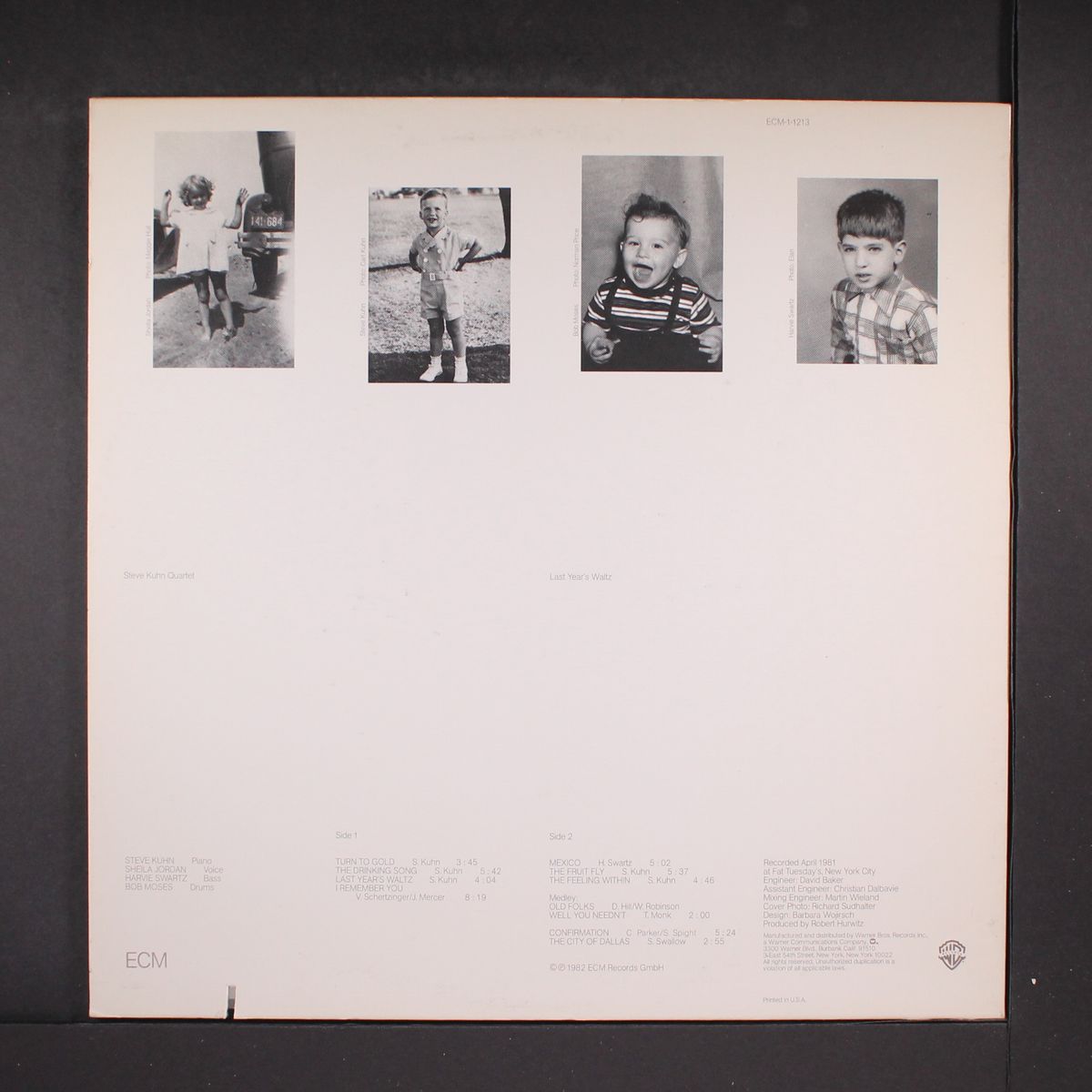 last year's waltz by STEVE KUHN