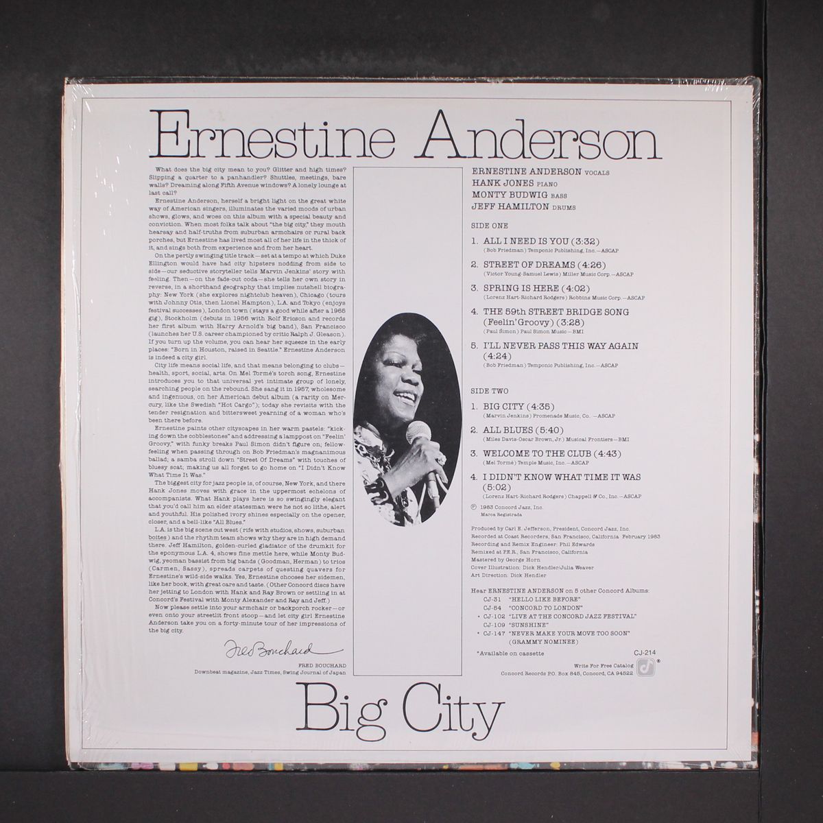 big city by ERNESTINE ANDERSON