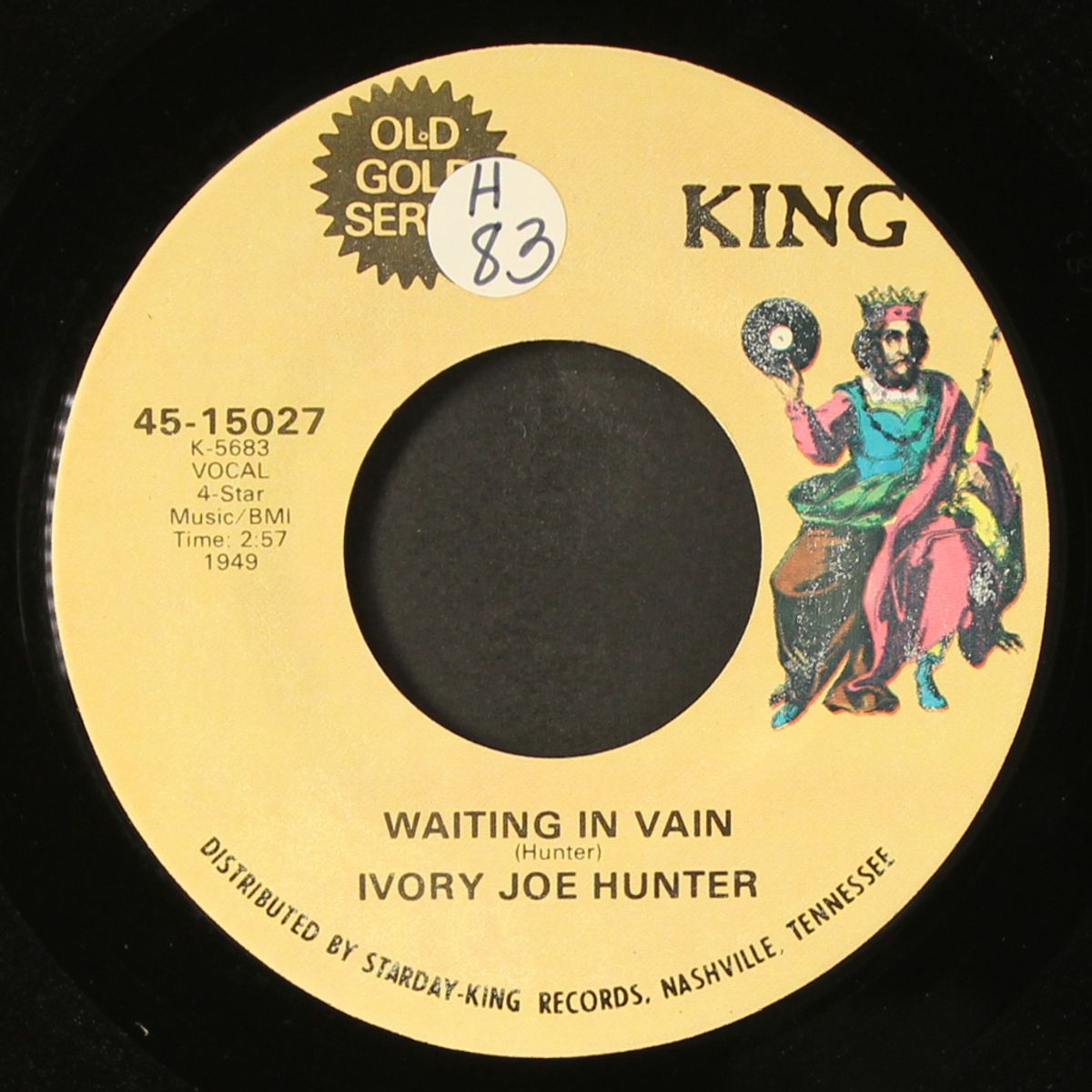 guess who / waiting in vain by IVORY JOE HUNTER