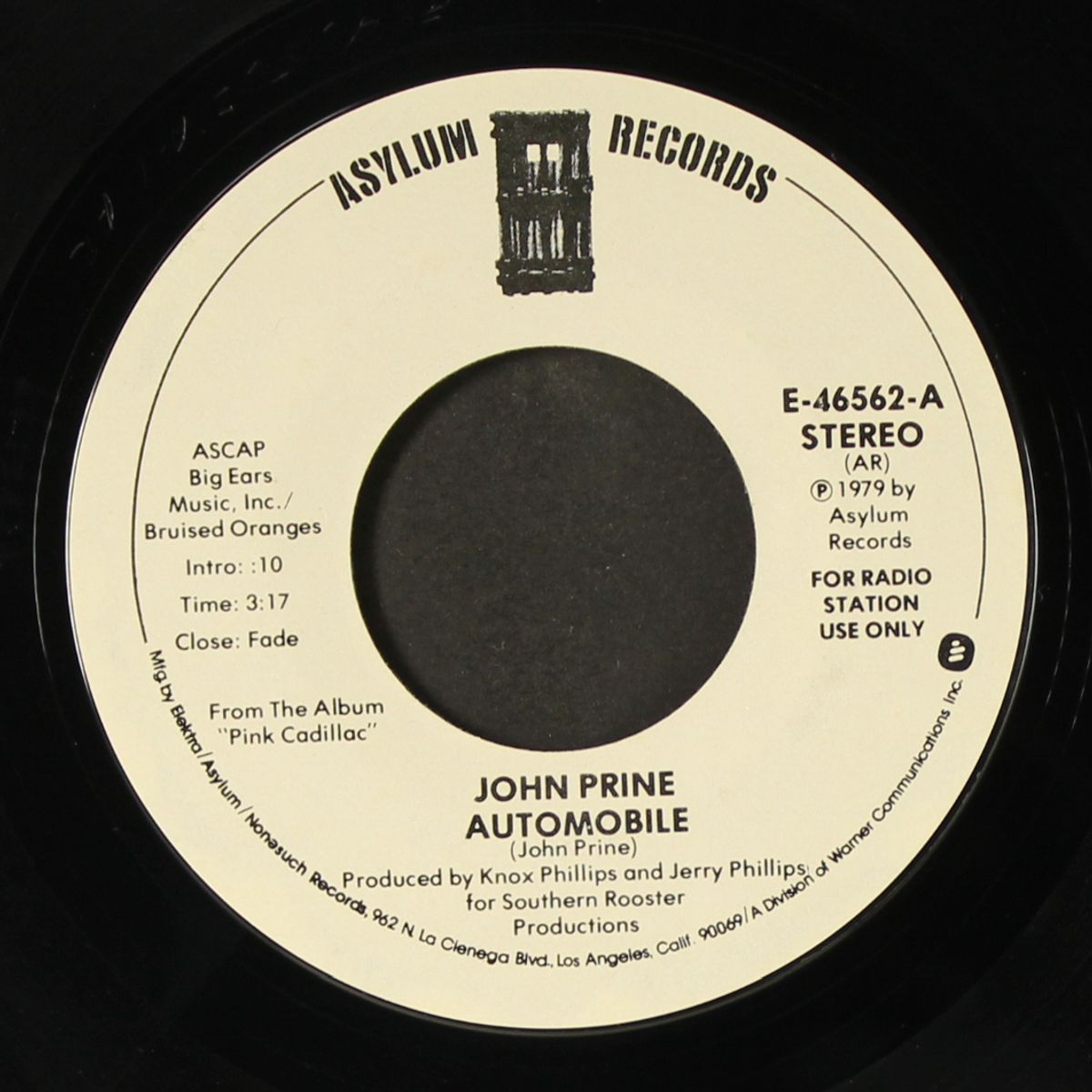automobile / mono by JOHN PRINE