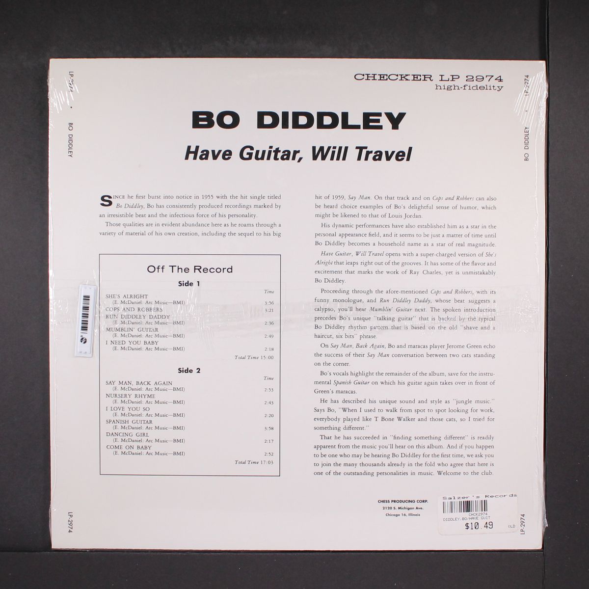 have guitar will travel by BO DIDDLEY