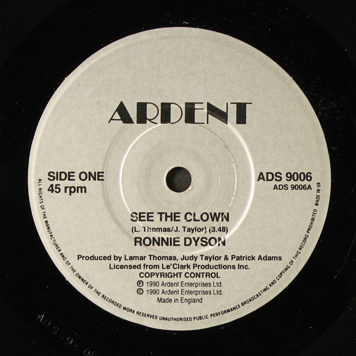 see the clown / shine by RONNIE DYSON
