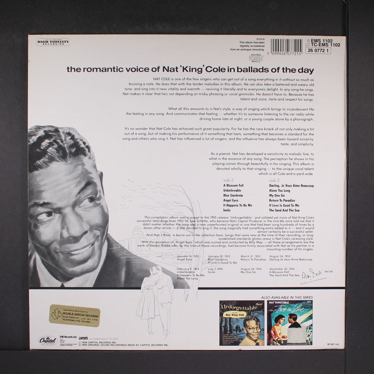 sings ballads of the day by NAT KING COLE