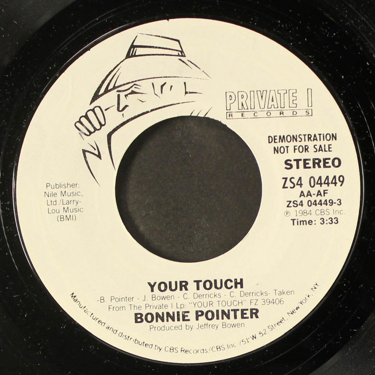 your touch / same by BONNIE POINTER