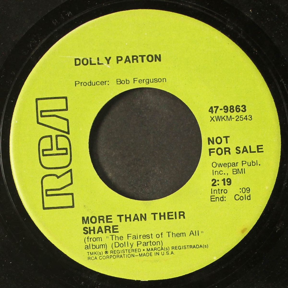 mule skinner blues / more than their share by DOLLY PARTON