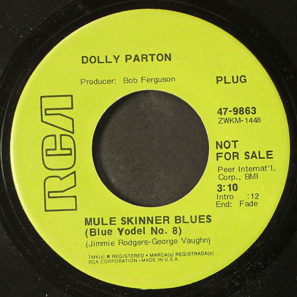 mule skinner blues / more than their share by DOLLY PARTON