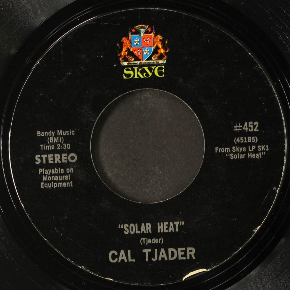 ode to billie joe / solar heat by CAL TJADER