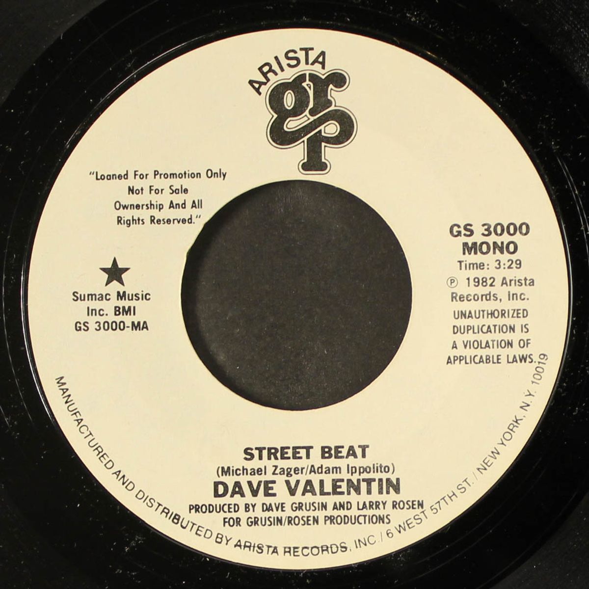 street beat / mono by DAVE VALENTIN