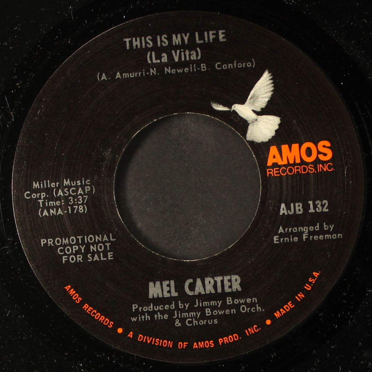 everything stops for a little while / this is my life by MEL CARTER
