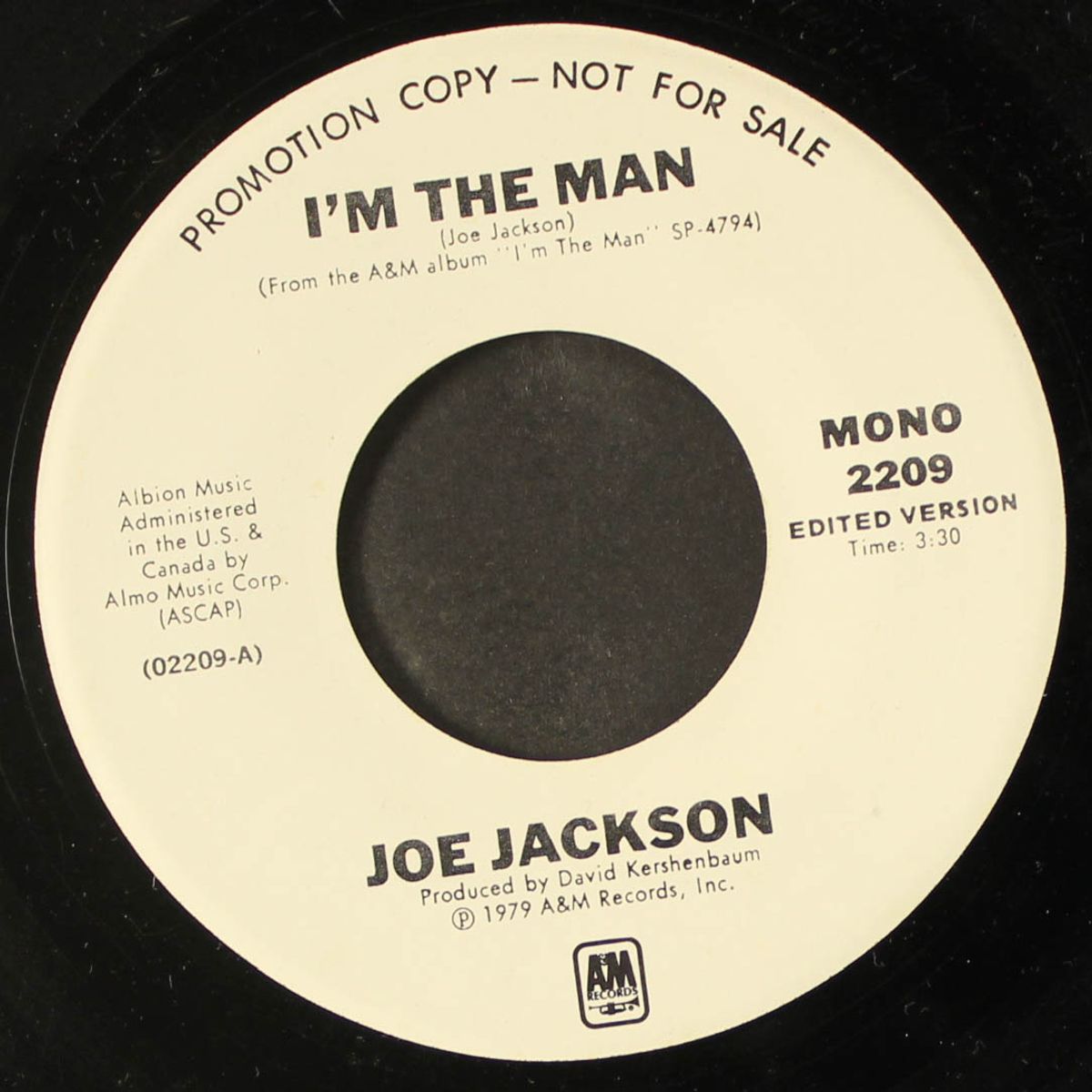 i'm the man / mono by JOE JACKSON