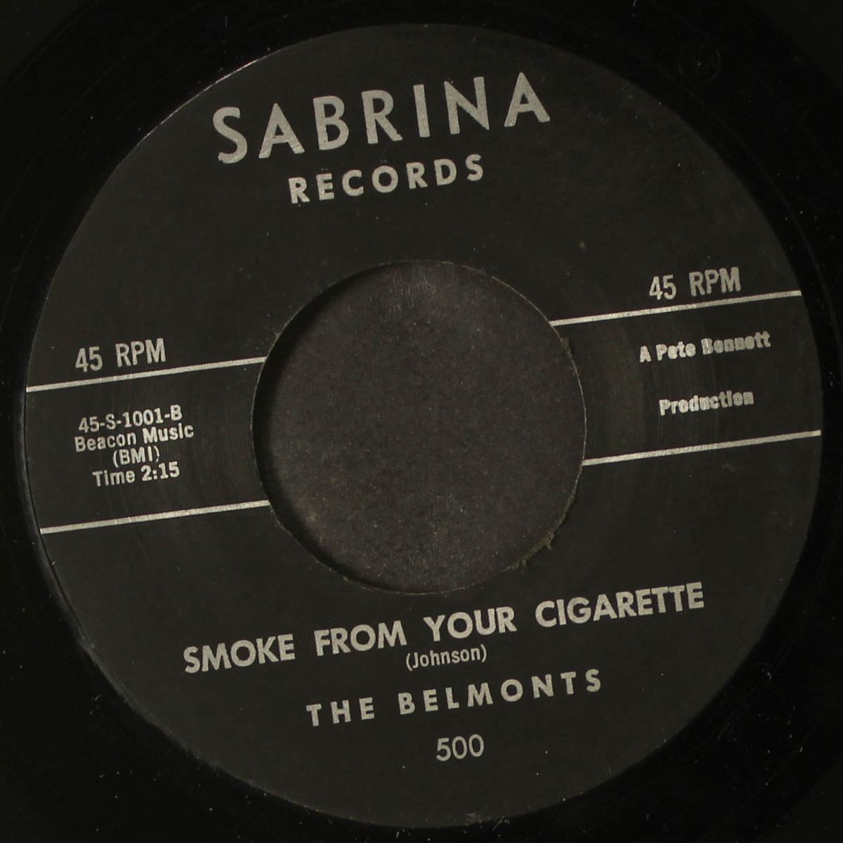 tell me why / smoke from your cigarette by BELMONTS