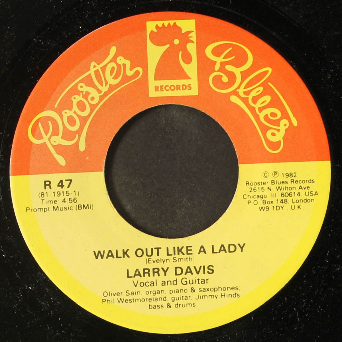 since i been loving you / walk out like a lady by LARRY DAVIS
