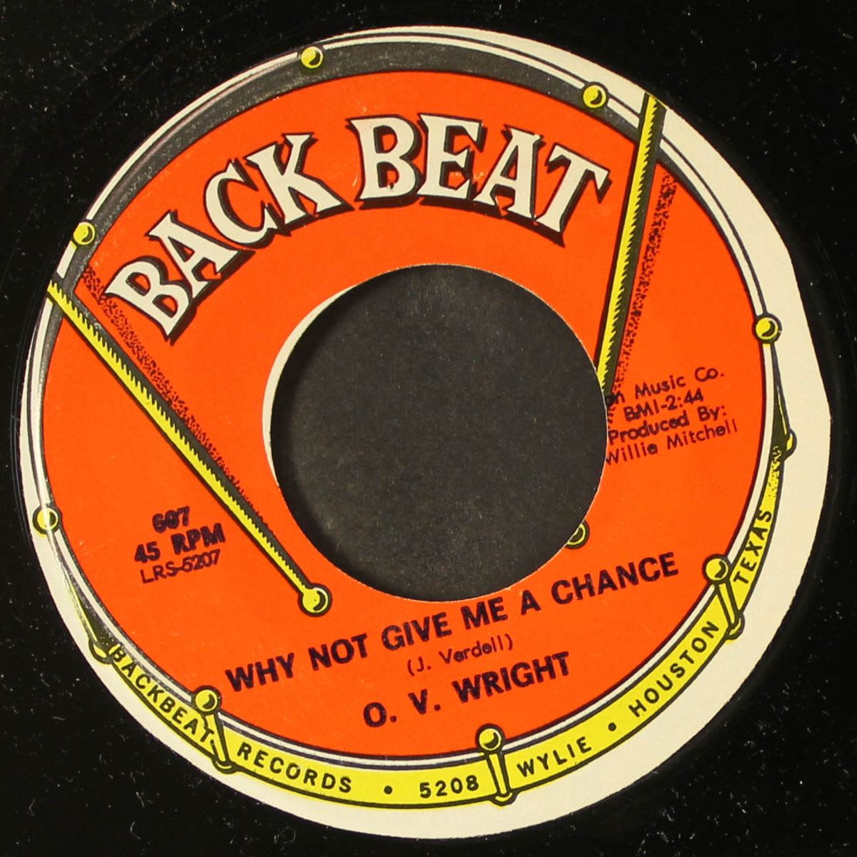 i'll take care of you / why not give me a chance by O.V. WRIGHT