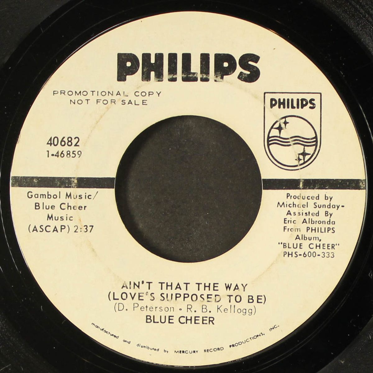 fool / ain't that the way by BLUE CHEER