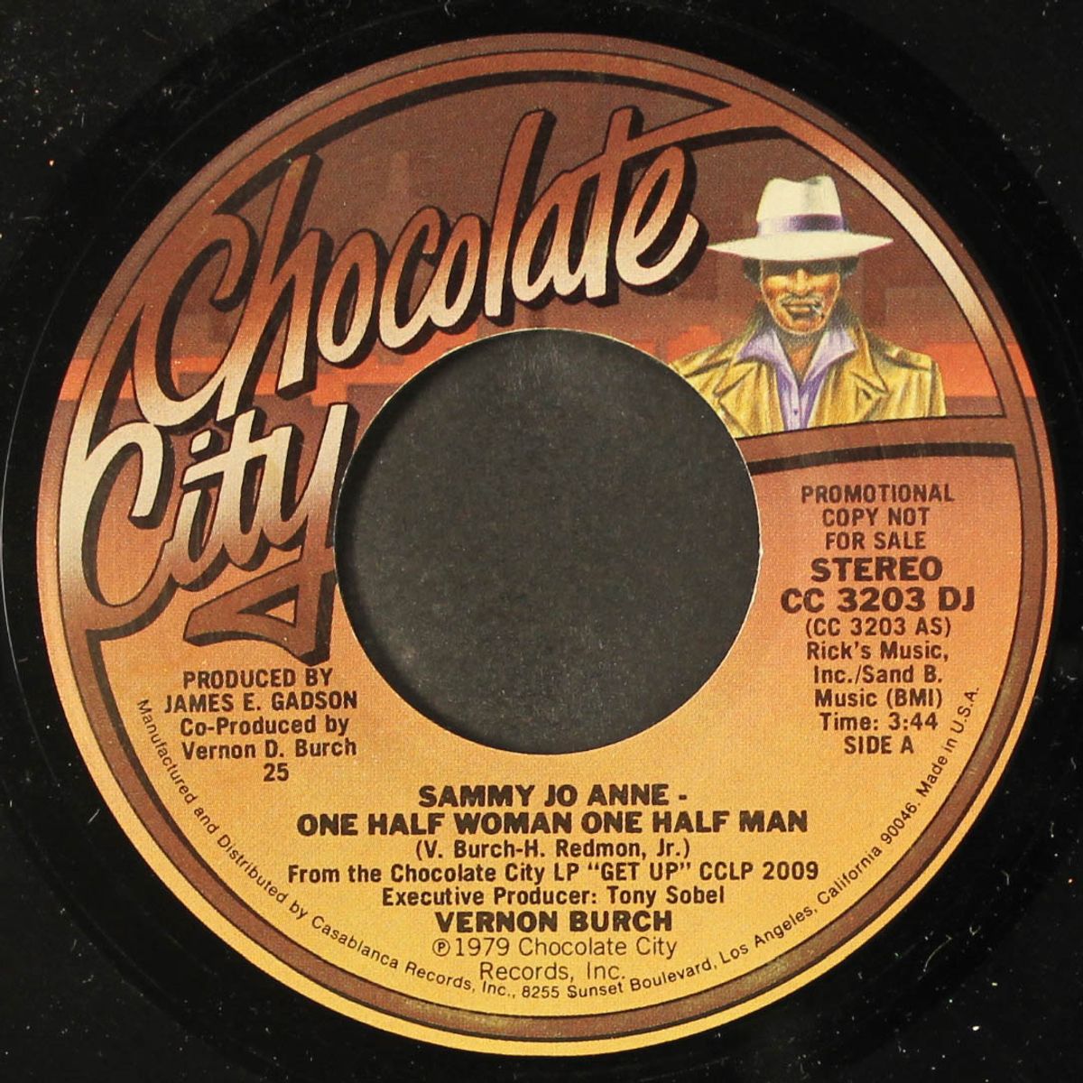 sammy jo anne - one half women one half man / mono by VERNON BURCH