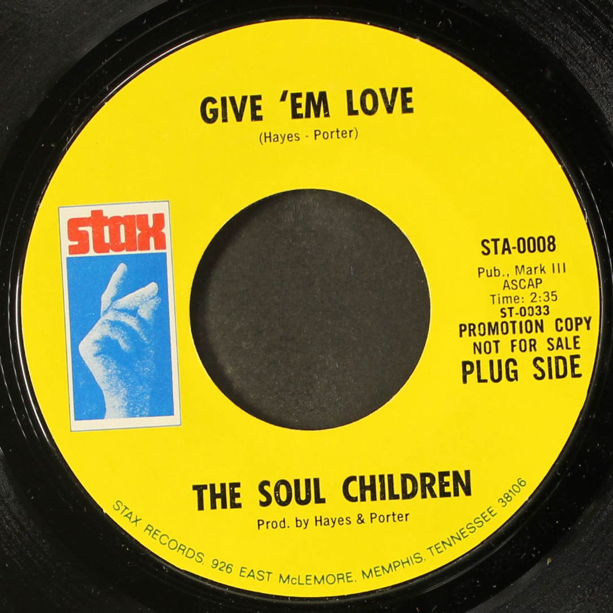 give 'em love / move over by SOUL CHILDREN