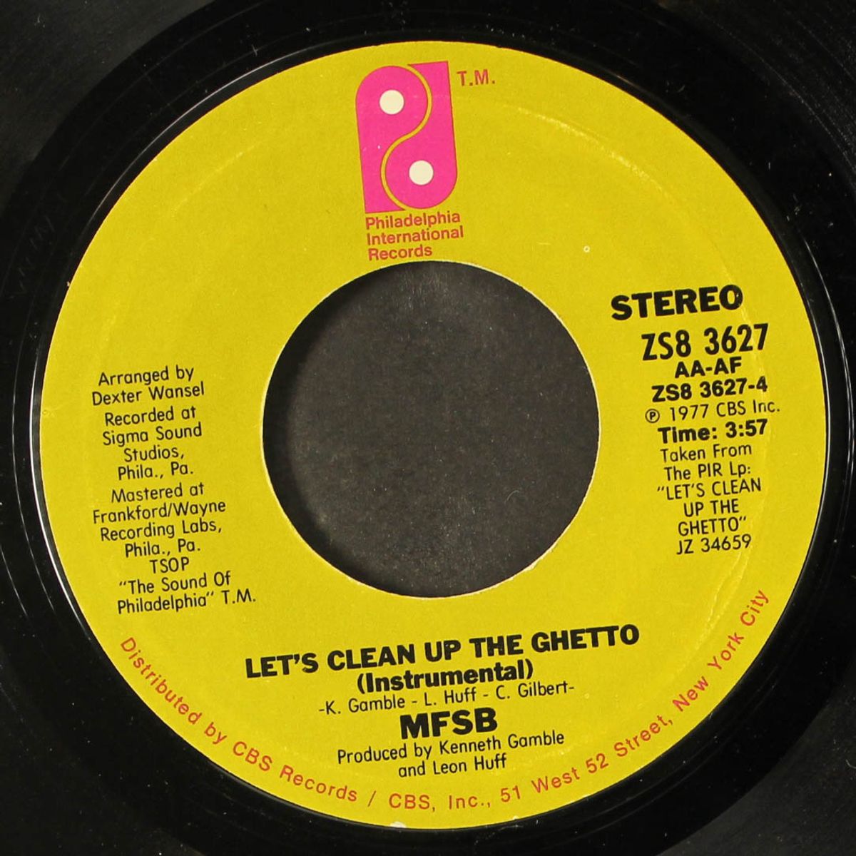 let's clean up the ghetto / instrumental by MFSB