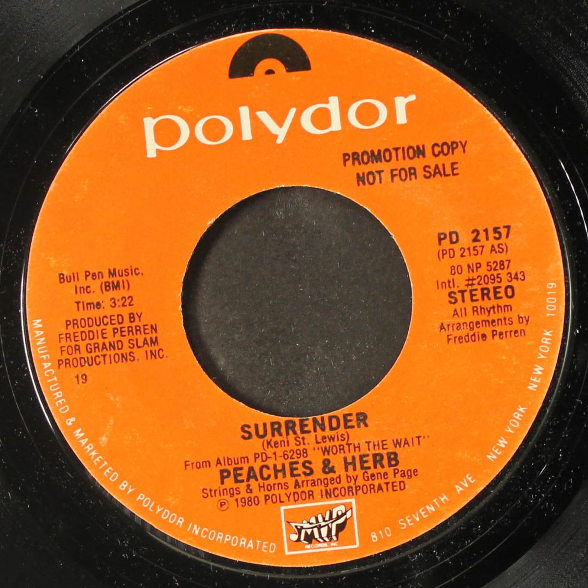 surrender by PEACHES & HERB