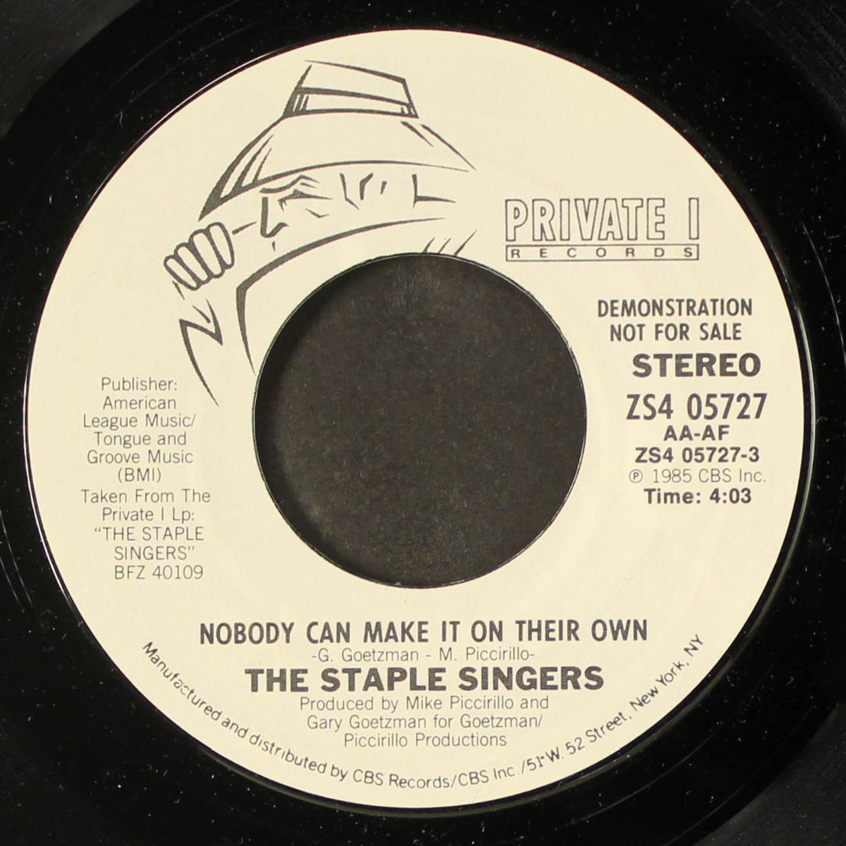 nobody can make it on thier own / same by STAPLE SINGERS
