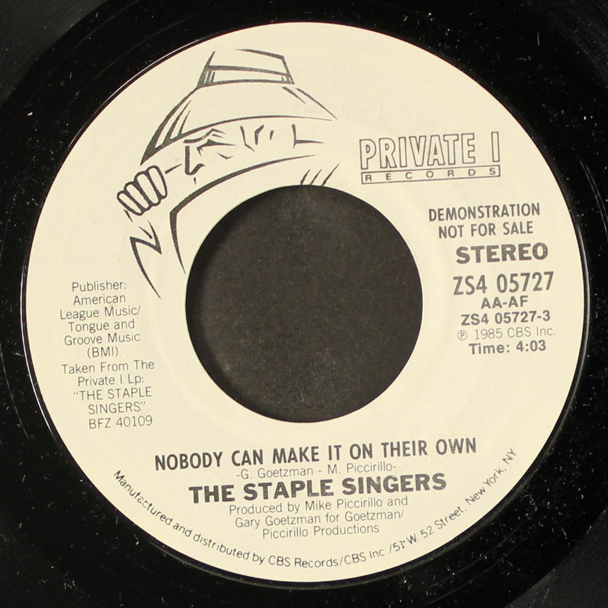 nobody can make it on thier own / same by STAPLE SINGERS