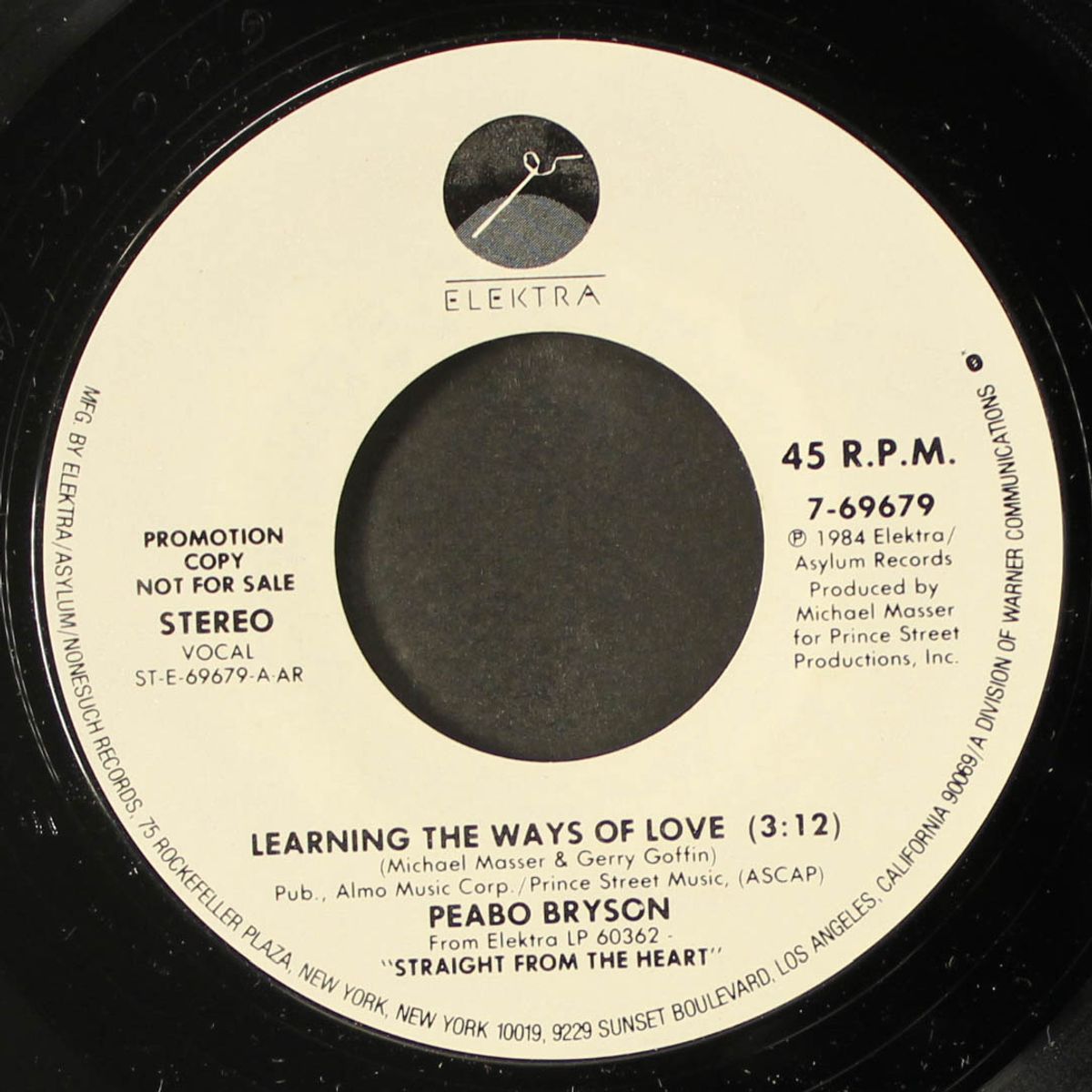learning the ways of love / same by PEABO BRYSON