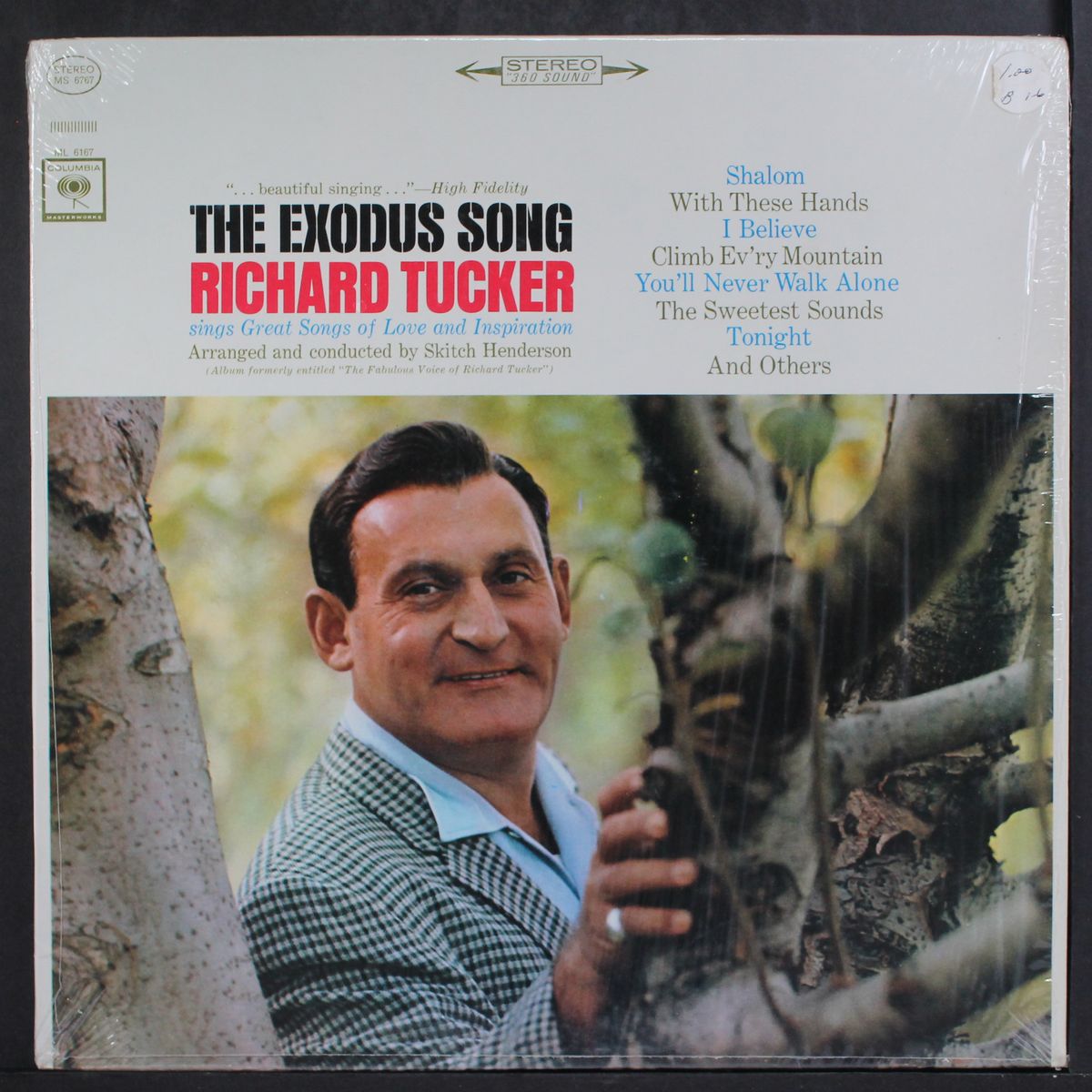 the exodus song by RICHARD TUCKER