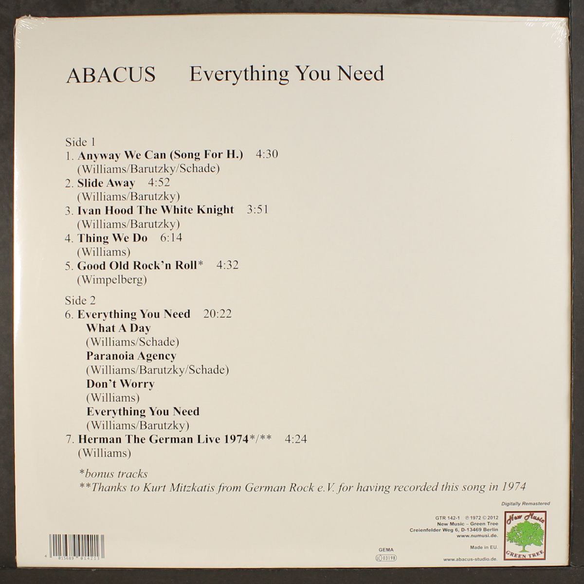 everything you need by ABACUS