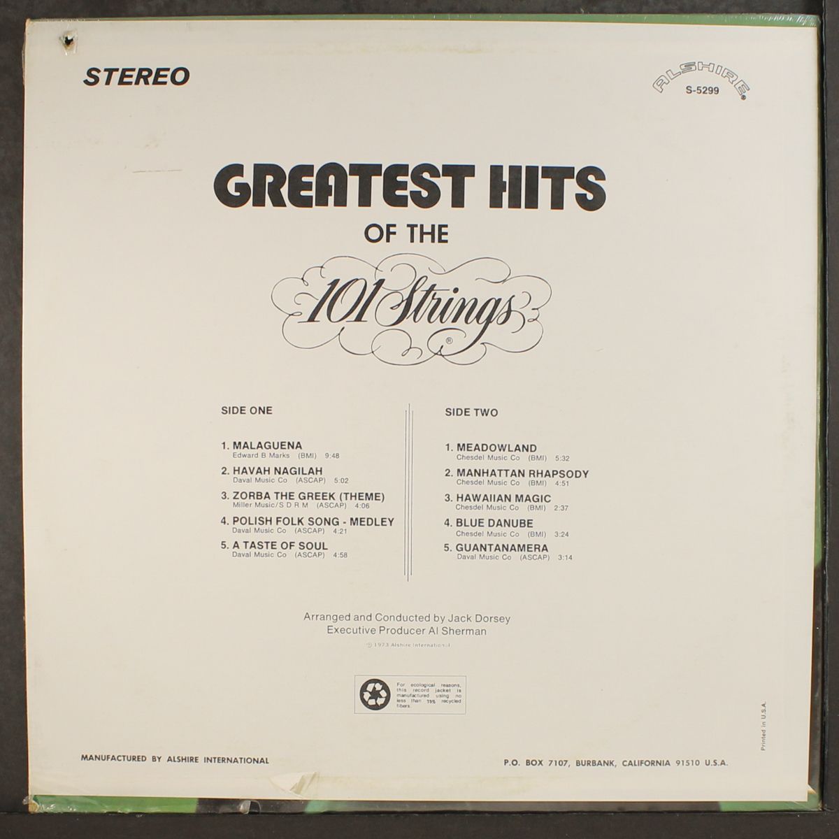 greatest hits by 101 STRINGS