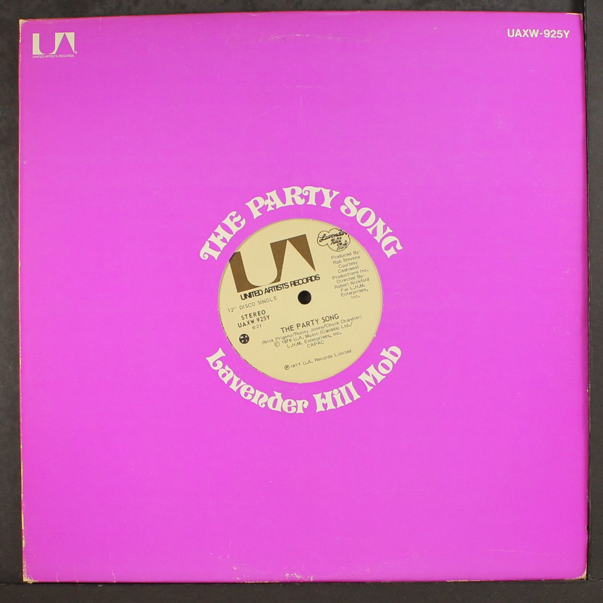 the party song / same by LAVENDER HILL MOB