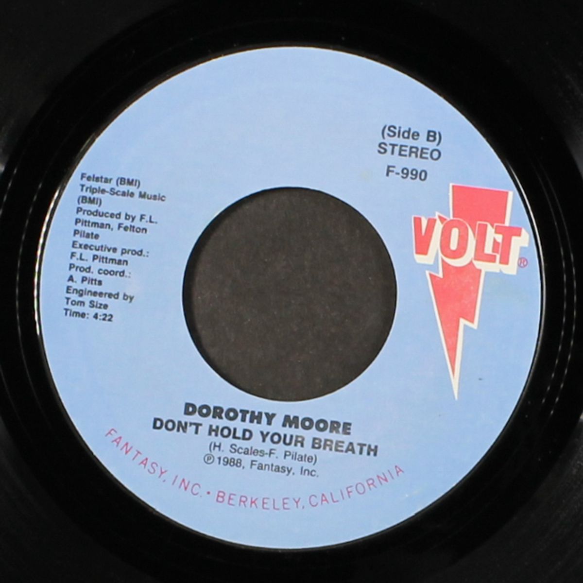 don't hold your breath / can't get over you by DOROTHY MOORE