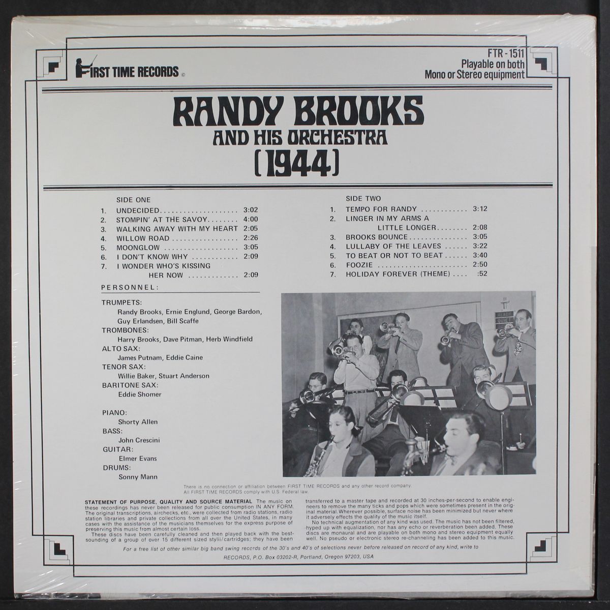 randy brooks 1944 by RANDY BROOKS