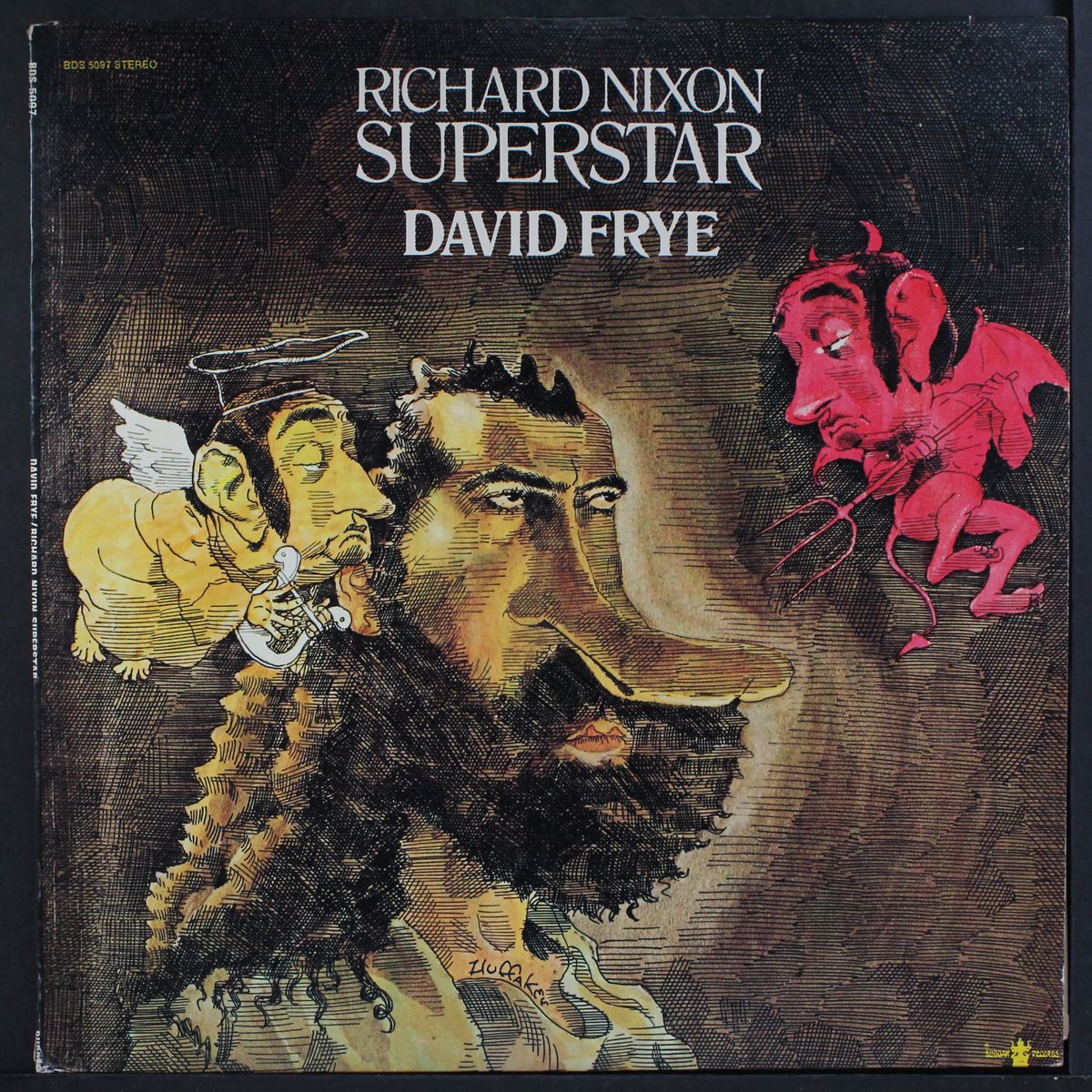 richard nixon superstar by DAVID FRYE