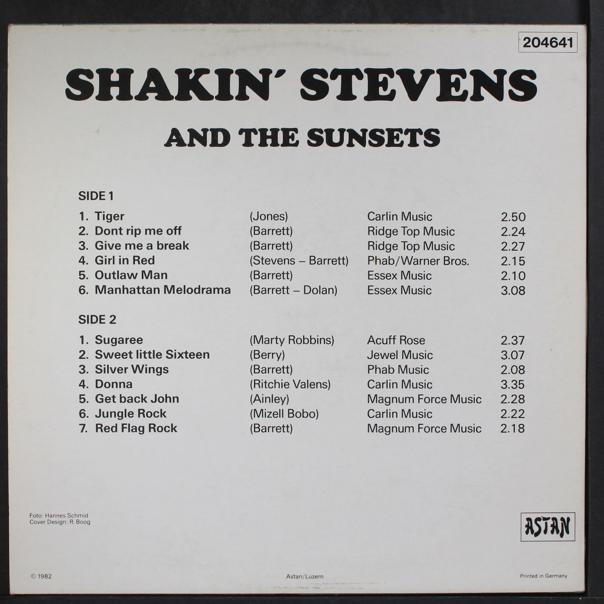 the early days by SHAKIN' STEVENS