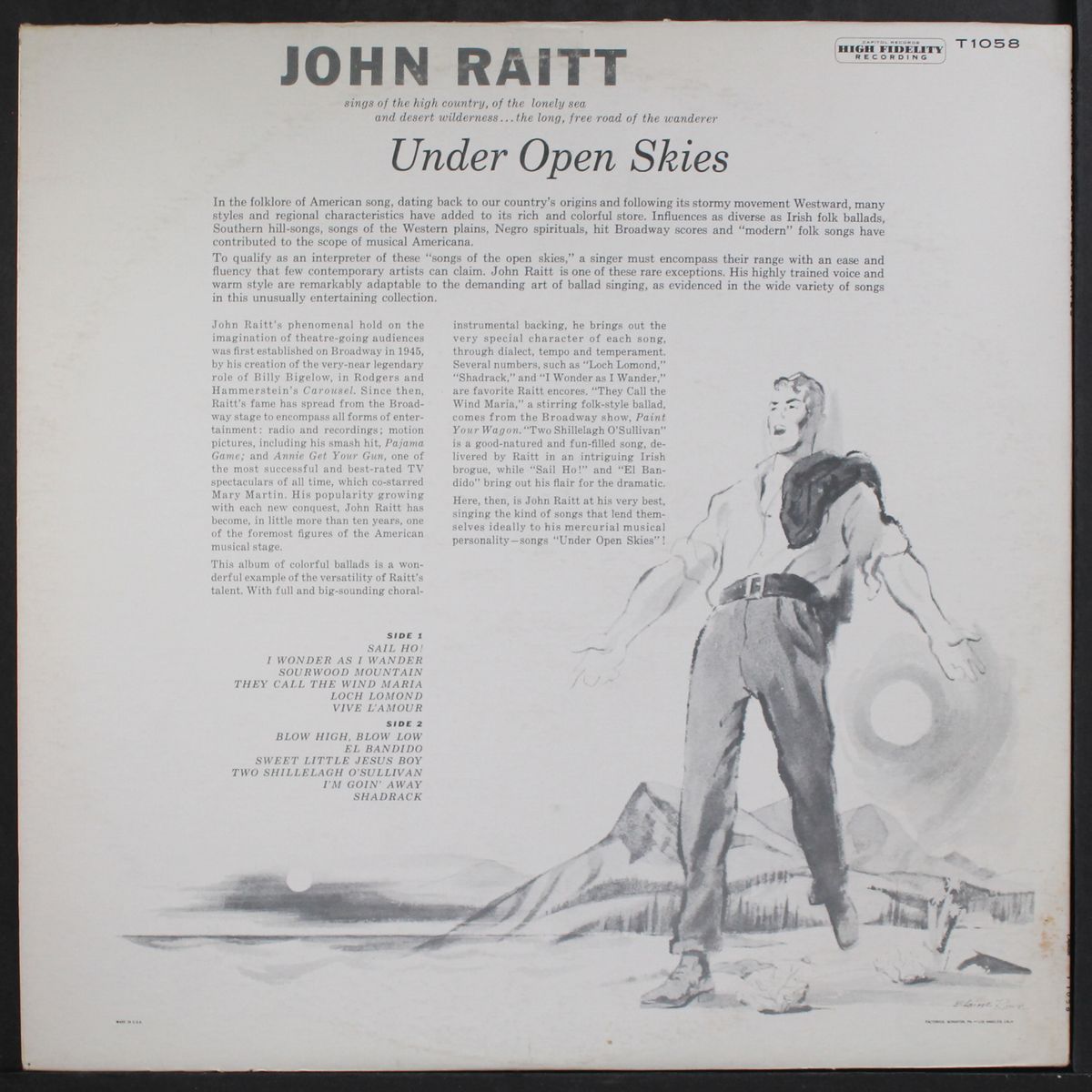 under open skies by JOHN RAITT