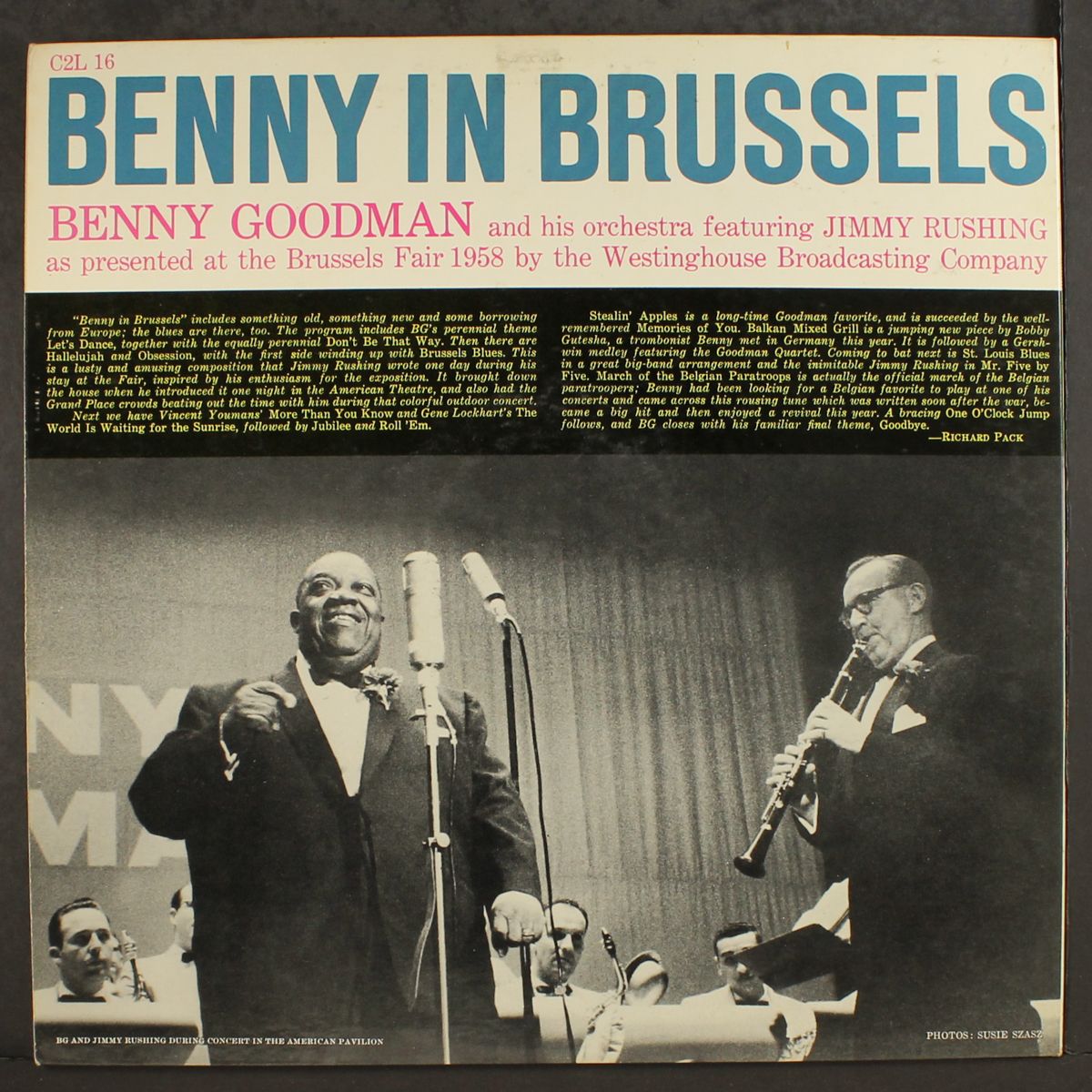 benny in brussels by BENNY GOODMAN