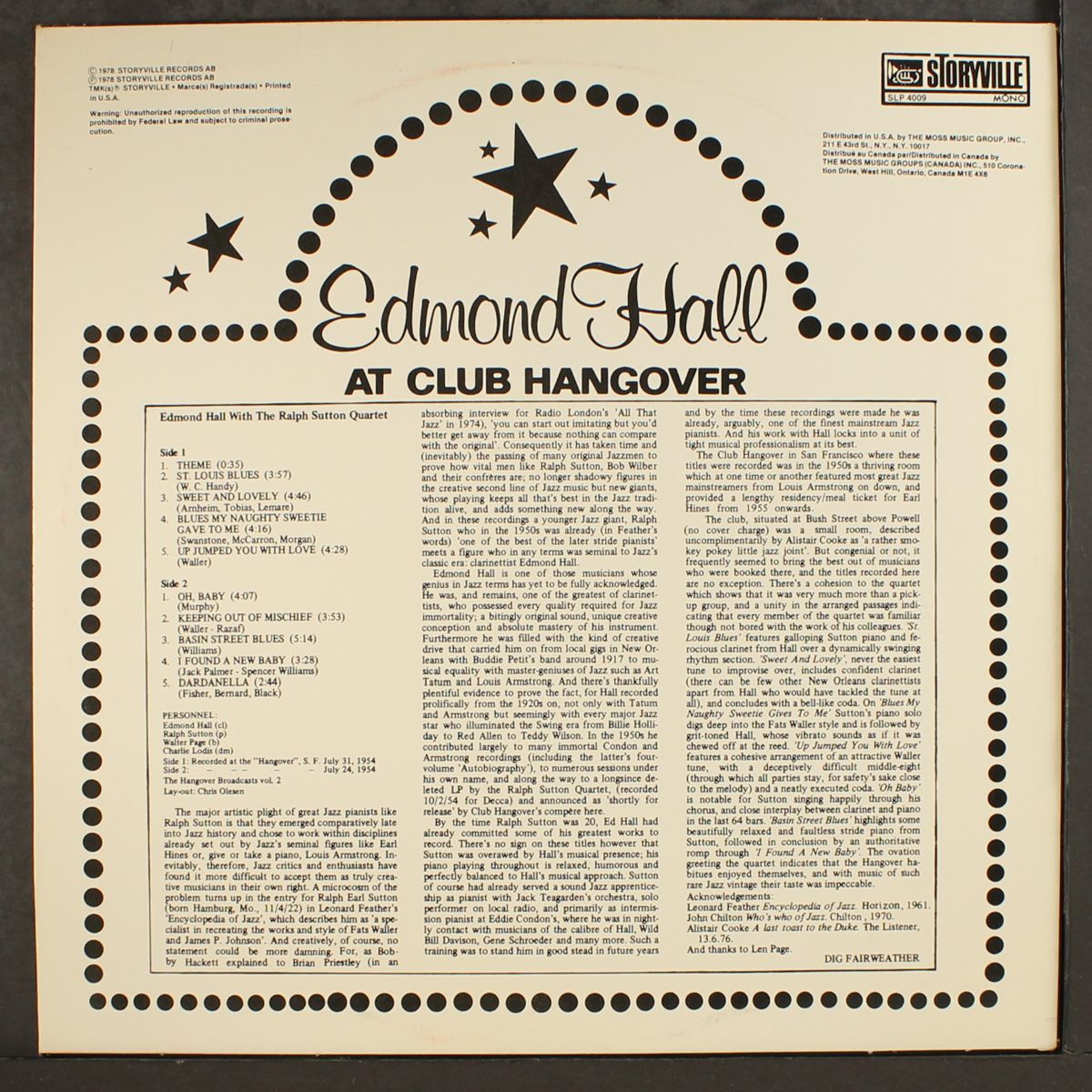 at club hangover by EDMOND HALL