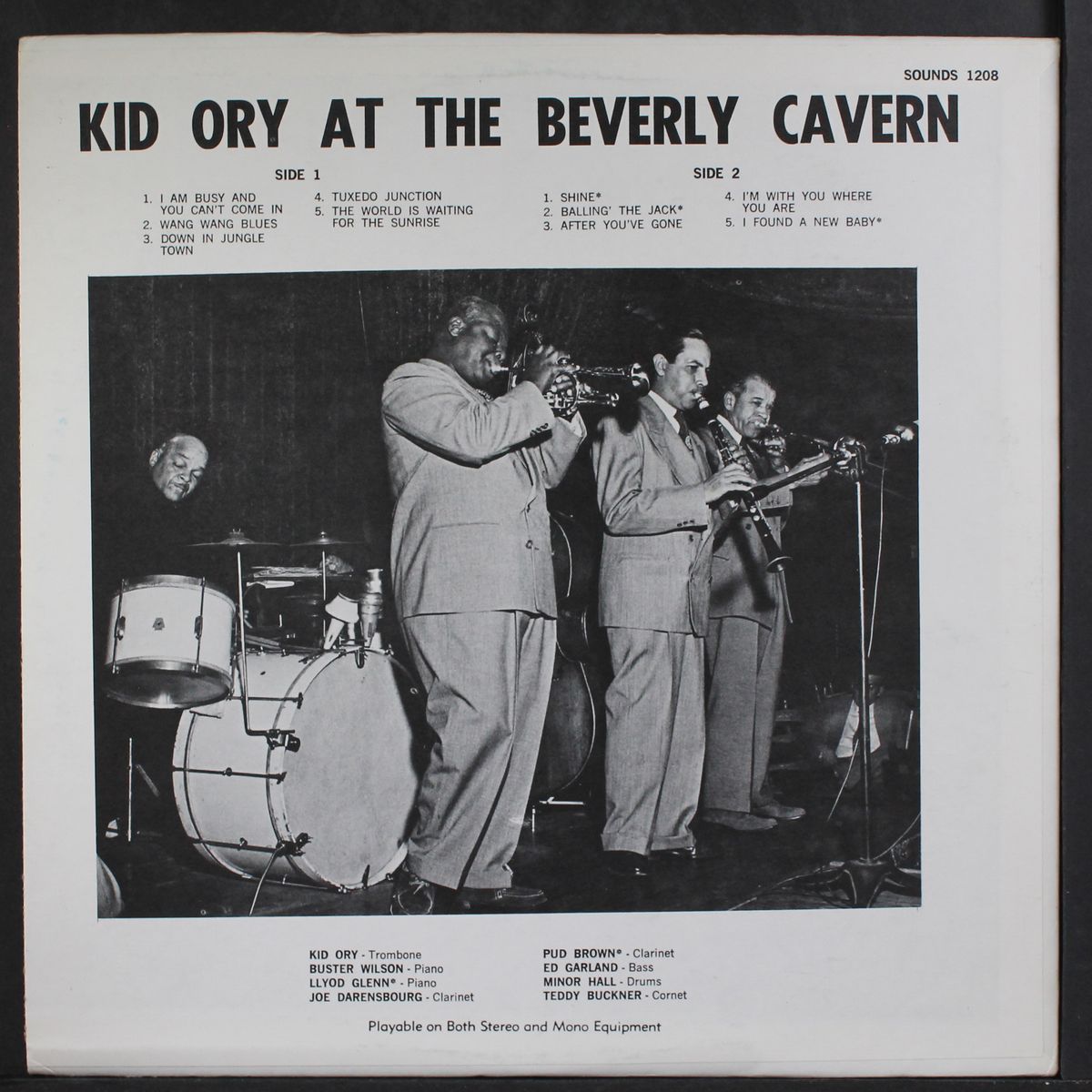 at the beverly cavern by KID ORY