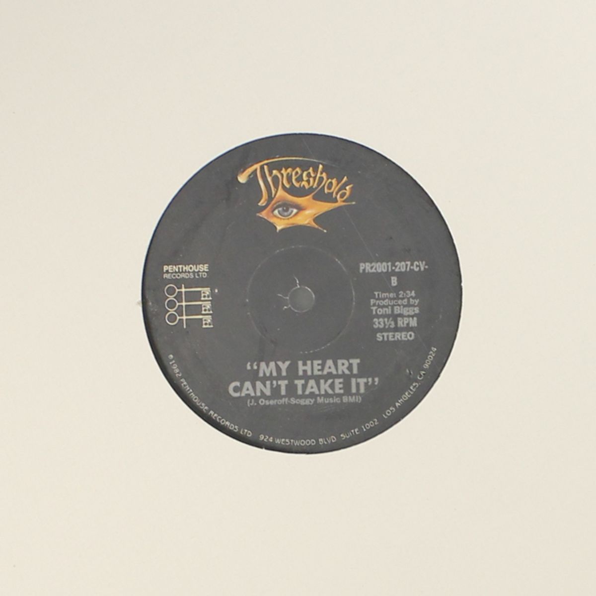 night flyer / my heart can't take it by THRESHOLD